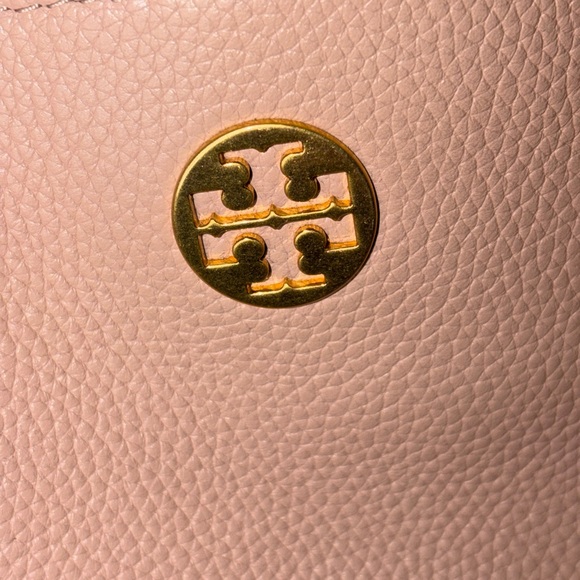Authentic Limited Edition Tory Burch Brooke Tote “Pink Salt” 12”x 12” + Dust Bag - Picture 6 of 16